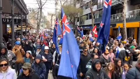 Wellington, New Zealand, Citizens Are Done With Jacinda Ardern & Her Globalist Reign
