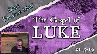 Luke 21:5-19 "Don't Freakout Man!" Prophesy Update: "Days of Vengeance" (Part 1)1:01:32 Luke 21:20-38 "Redemption Is Near" Prophesy Update: "Days of Vengeance" (P