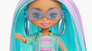 "Barbie Extra Itty Bitty Tini Mini Blue Hair"Adorable Come See🖤💙💎🎶🎤💫