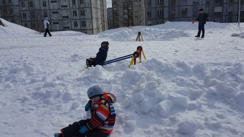 Swinging Through the Snow