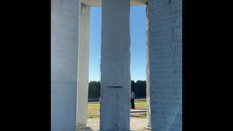 ⚫️Visit Georgia Guidestones