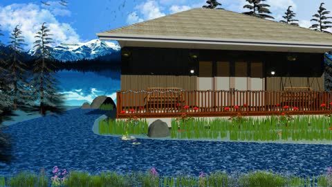 House on River Ambience