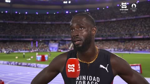 "It hurts to work so hard and go home without a medal," says Jereem Richards of T&T in Paris 2024.