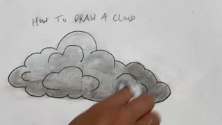 Cloud Drawing Easy Tutorial
