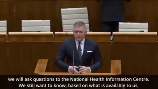 Slovakia PM Shot After Starting Vaccine Investigation & Saying No To Pandemic Treaty