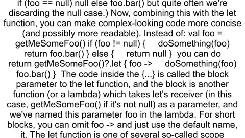 Difference between let and run kotlin scoped function