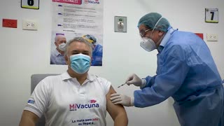 En Cartagena, Duque recibe segunda dosis de vacuna contra el COVID-19