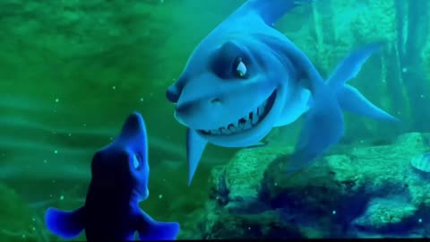 A Shark Named Troy Want to Kill whole small Fish Clan_Movie Explained Hindi_Summarized In Hindi