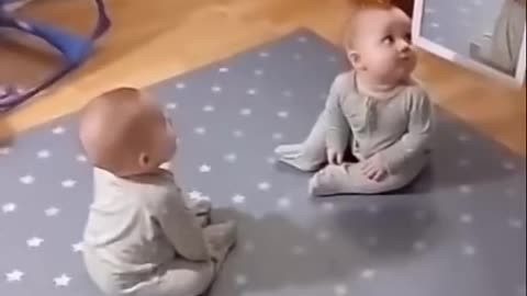 Funny Mirror Babies