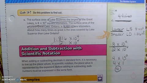 Gr 8 - Ch 1 - Lesson 7 - PART 2 - Compute with Scientific Notation