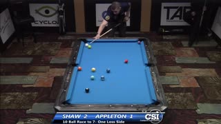 Darren Appleton vs Jayson Shaw ▸ 2014 US Bar Table 10-Ball Championship