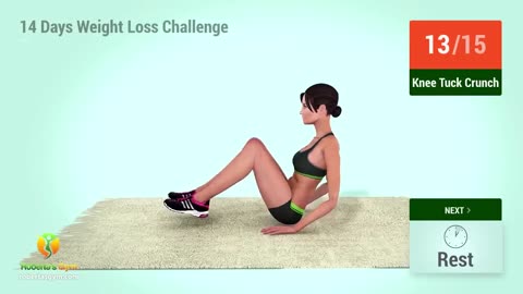 14 Days Weight Loss-Home Workout Routine 2024