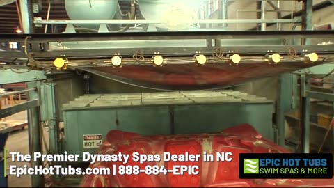 Dynasty Spas Factory Tour | Dynasty Spas Dealer in NC