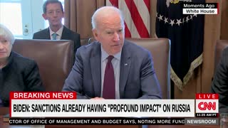 Biden Thinks Russia Is "Firing Indiscriminately"... At Russia