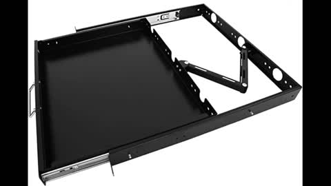 Review: RAISING ELECTRONICS 1U Rack Mount Sliding Keyboard Tray Cantilever for Server Data Netw...