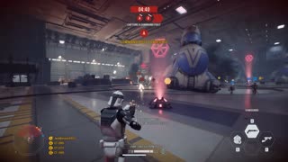 SWBF2: Instant Action Co-Op Mission (Separatist Dreadnought) Galactic Republic Gameplay