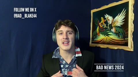 BADNEWS with BadBlake Episode 4: My Reaction to the Yemen Bombing, Houthi's, WWIII, and Zelensky