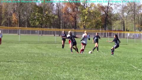 U16 Girls Soccer Wisconsin KASA Dynamite vs Allouez Stampede FC at Sunset Park East in Kimberly