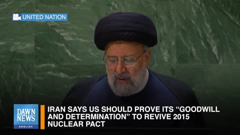 Iran Demands US Goodwill To Revive Nuclear Deal | UNGA | USNEWS2