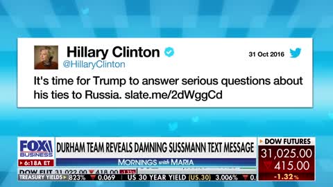 Damning text message revealed from Hillary Clinton's lawyer