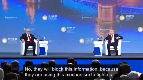 Putin shares how the classical imperial toolkit of information and economic warfare against Russia