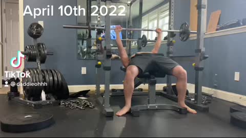 Bench press routine