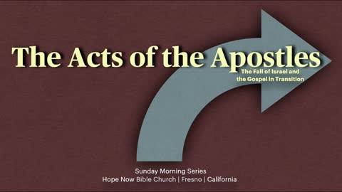 Acts 2:37-47 | Session 8 | Conviction and Converts