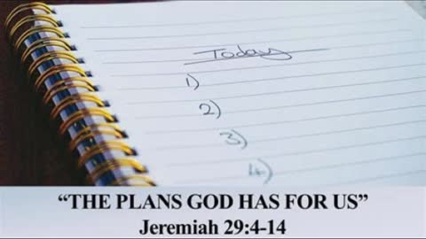 Dedicated2Jesus Daily Devotional Audio -- Jeremiah 29.4-14 'God’s Good Plans'