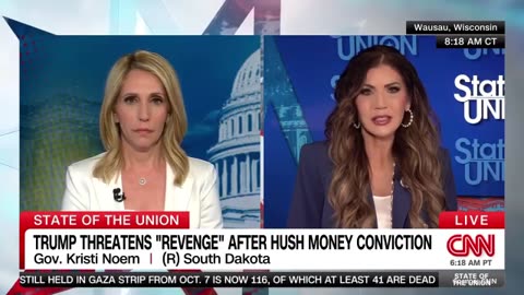 WATCH: Noem Shreds "Rigged Judicial Process" Against Donald Trump