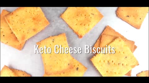 Really Simple Keto-Friendly Snacks – Keto Cheese Biscuits