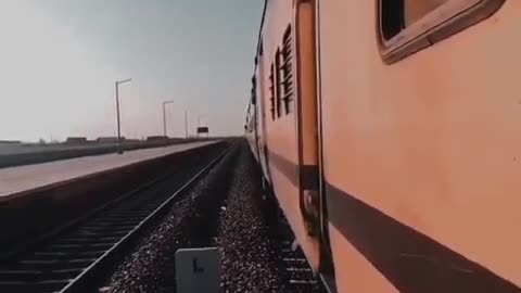 Train travel video 💗💗