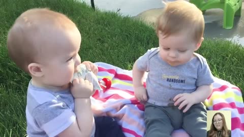 Too Cute! These Laughing Twin Babies Will Make Your Day