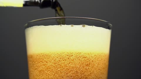 Beer Pour in Super Slow Motion