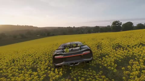 Jumping with the Bugatti chiron