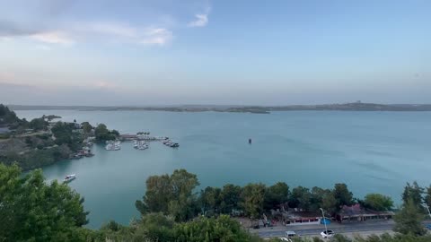 Adana lake view from Tahta Masa hotel😍