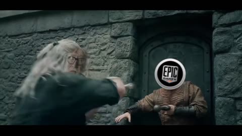 Steam Witchersale 2020 - Gaben Meme Fight scene