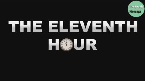 Robin D. Bullock URGENT THE ELEVENTH HOUR