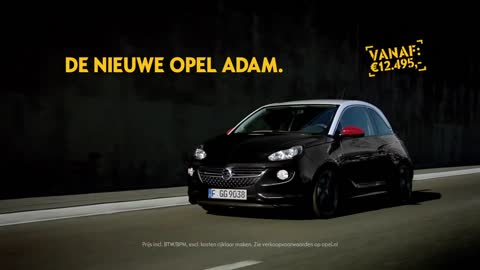 reclame - opel (adam - hardwell edition)