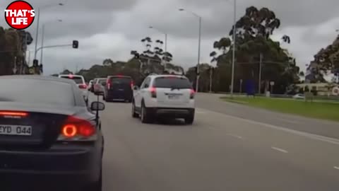 funny woman driving