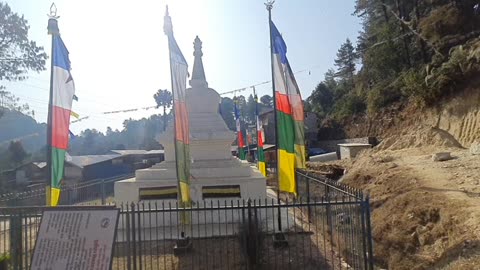 Tibetan prayer flag