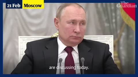 'Speak directly!' Putin has tense exchange with his chief spy