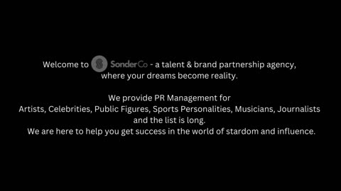 Sonder Co Talent and Brand Partnership Agency