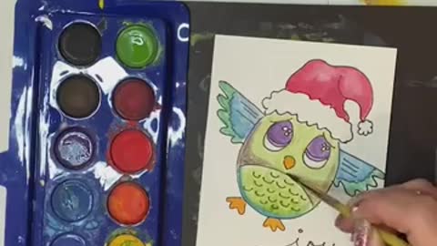 Whimsical Wilson the Owl Card Tutorial