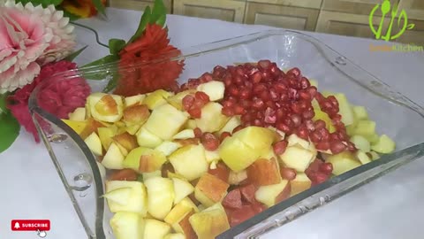 Russian Salad Recipe by Smile Kitchen pk Russian Fruit Salad Shadiyon Wala Best For All Parties