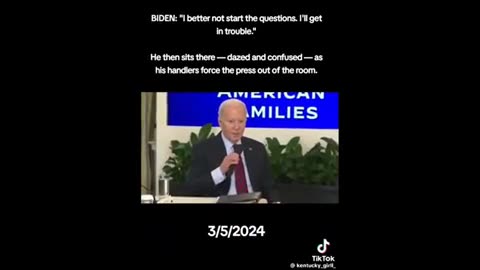 Fake Biden -I'll Get in Trouble- ...