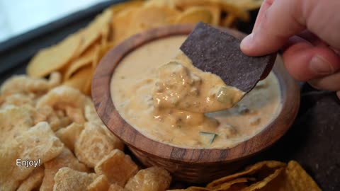 The Best Protein Queso I've Ever Made