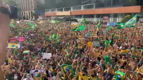 BOLSONARIO perde para o PT nas manifestações de 1 de maio