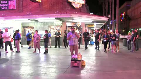 Street Preaching in LOST/LUST Vegas-Sin City | Fremont Street Experience | Kerrigan Skelly