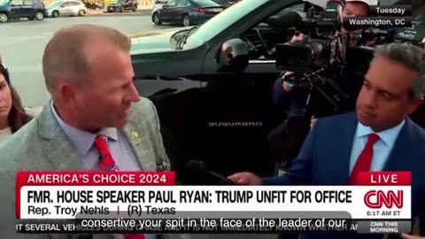 Rep. Troy Nehls rips RINO Paul Ryan for attacking Trump, refusing to vote for him in 2024