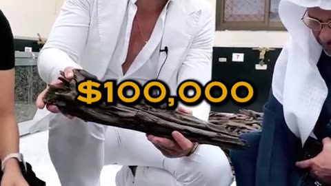 this pile of wood is worth $3 million